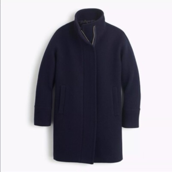 J. Crew Stadium Cloth Cocoon Coat - Picture 1 of 7